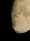Lune gibbeuse au Galileoscope 01
