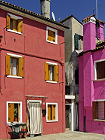 Burano : façades en angle