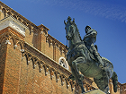 Statue du condottiere Bartolomeo Colleone par Andrea Verrocchio